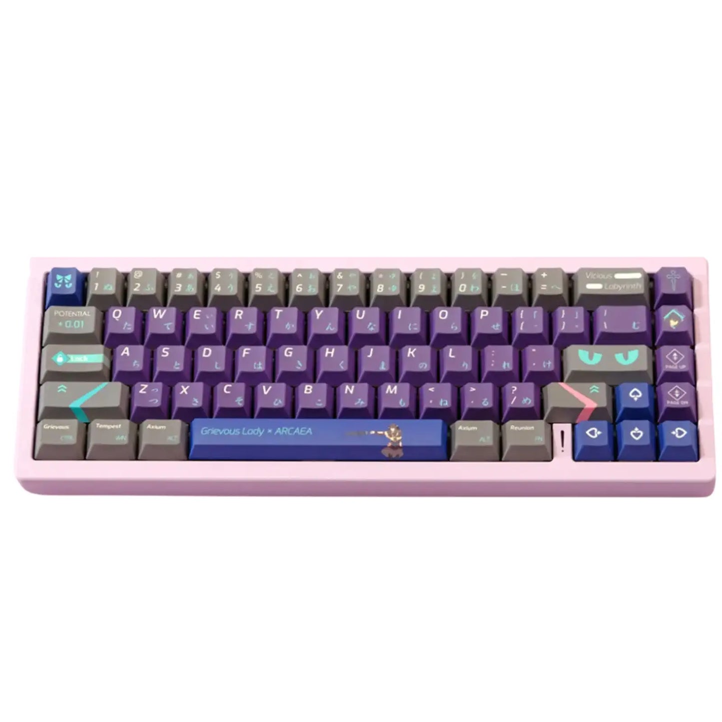 Keycaps QWERTY Arcaea