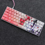 Keycaps à Motif Renard Rose - Vignette | CustomTonClavier.fr