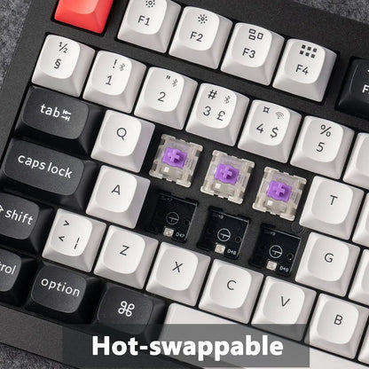 Keychron Q1 HE sans fil magnétique AZERTY 75% Hot-Swap