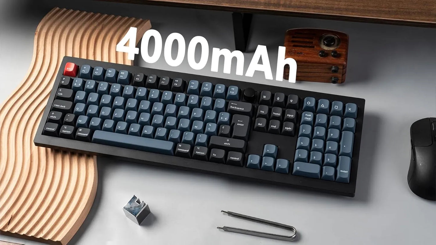 Keychron V6 Max Wireless AZERTY Full-size batterie 4000mAh