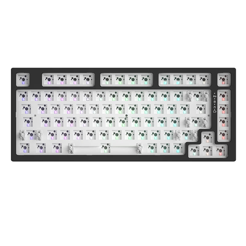 Kit Clavier Custom 75% Noir