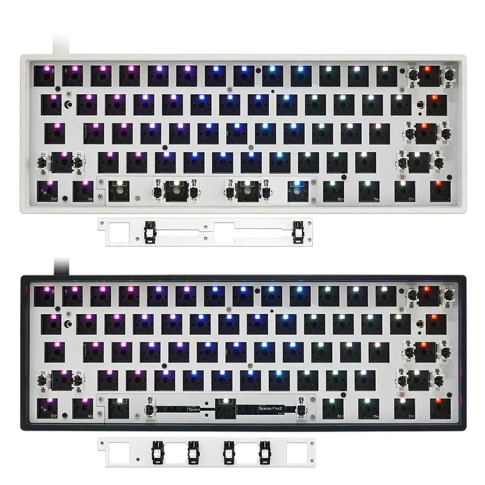 Kit Clavier Custom GK61 60 pourcent USB Type-C