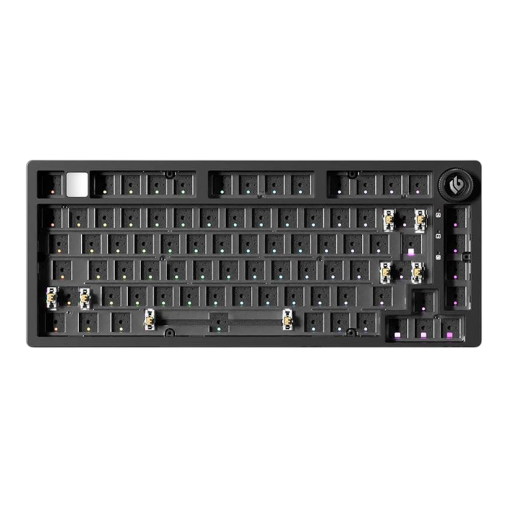 Clavier mécanique LEOBOG Hi75C 75% - châssis aluminium noir, hot-swap