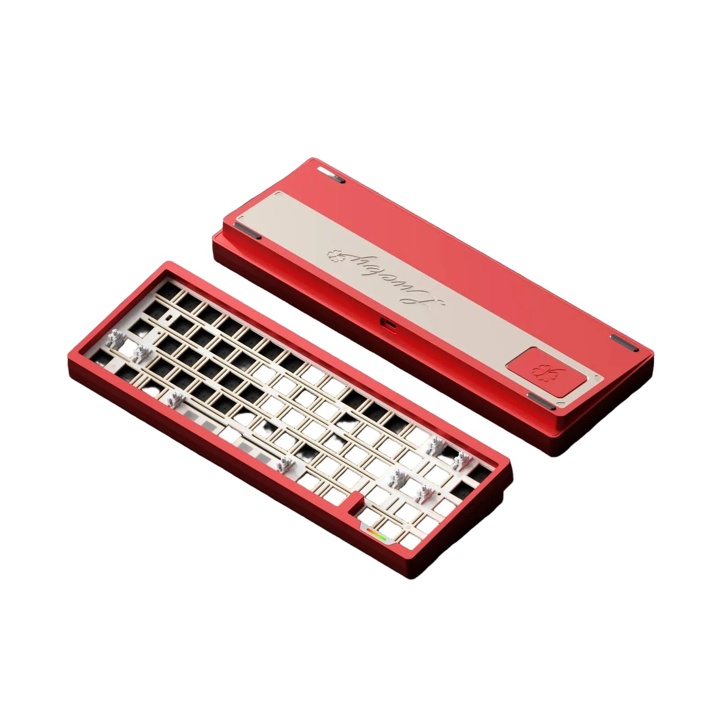 Lucky 65% ​​V3 Red Custom-Tastatur-Kit