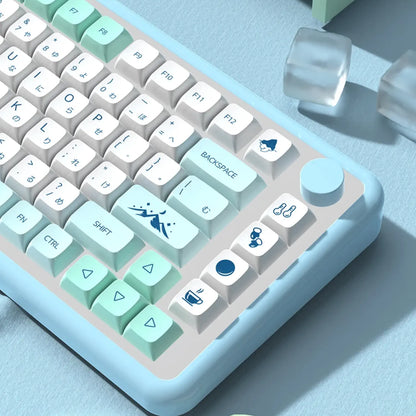 Neige Keycaps AZERTY