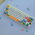 Keycaps QWERTY Cartoon - Vignette | CustomTonClavier.fr