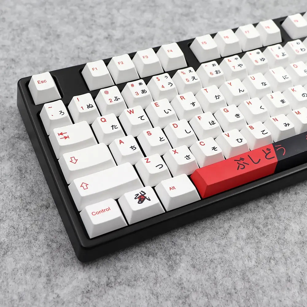 QWERTY Keycaps Samourai