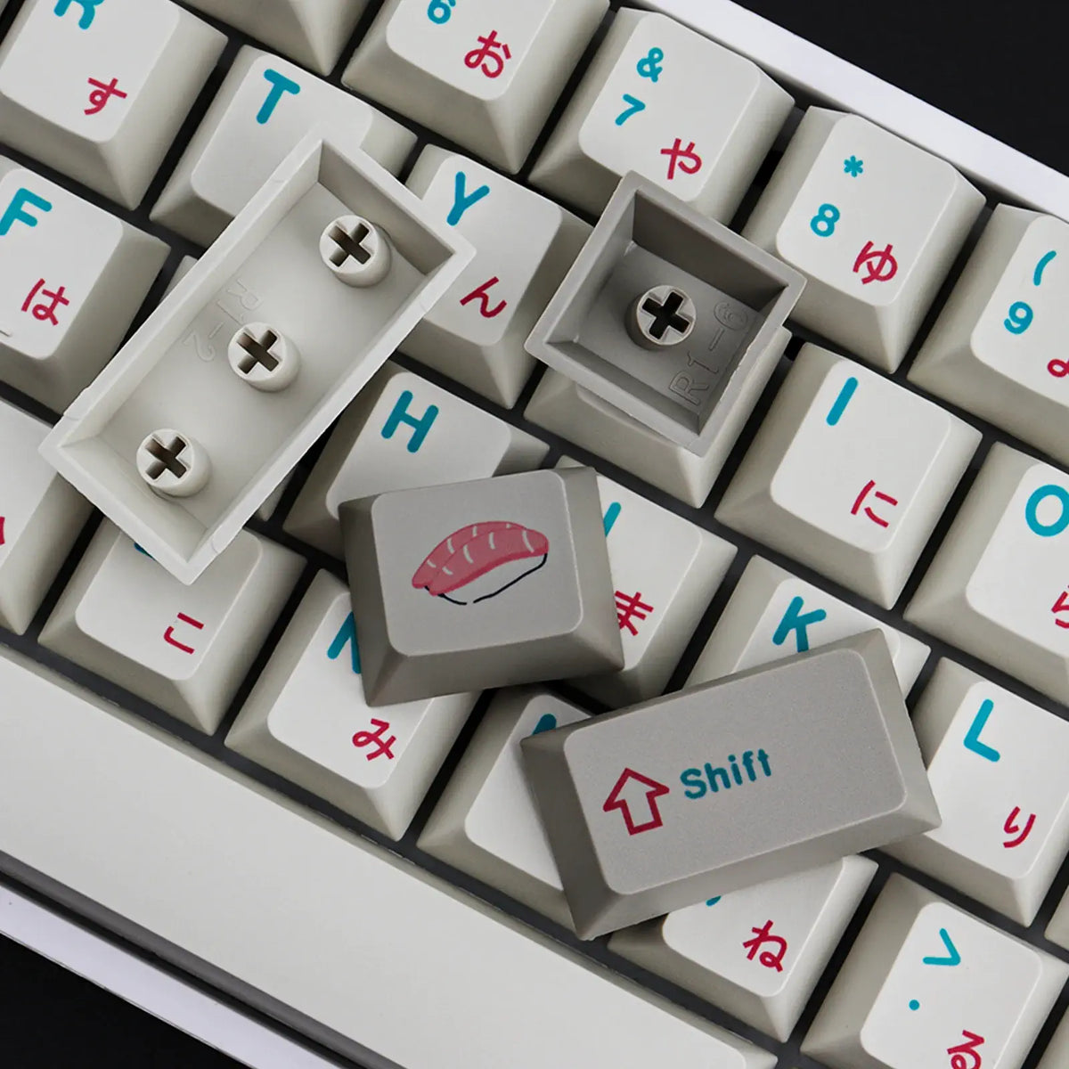 Keycaps QWERTY Sushi pour une Ambiance Japan - CustomTonClavier.fr