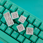 Keycaps QWERTY Tiffany - Vignette | CustomTonClavier.fr