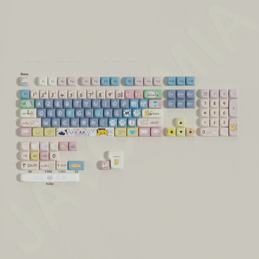 Souris Keycaps AZERTY Chat et