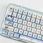 Keycaps AZERTY/QWERTY Milk - Vignette | CustomTonClavier.fr