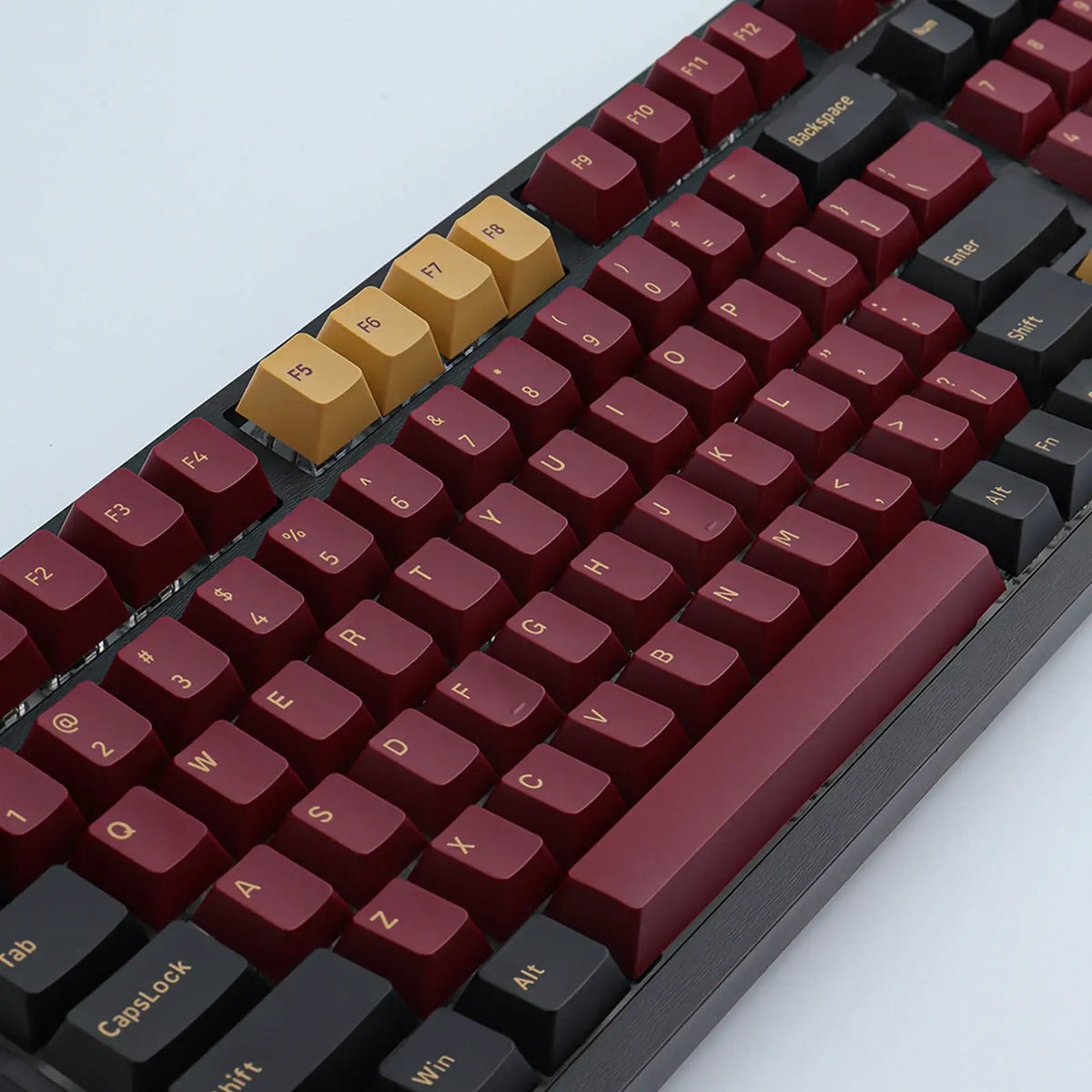 Qwerty Cole Rd Keycaps QWERTY RedSun pour Ton Clavier Anglais - CustomTonClavier.fr